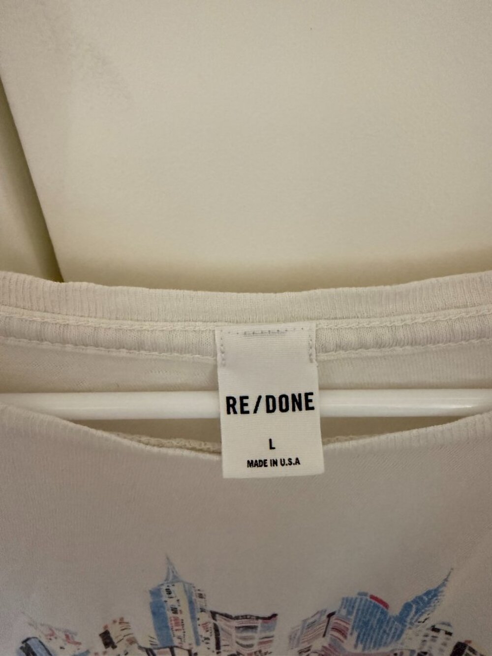 New York RE/DONE T-shirt - Picture 2 of 2